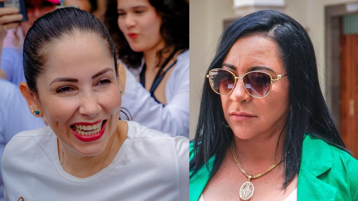Roberta Zambrano, prefecta de Esmeraldas, le dice "vaga, ociosa" a Luisa González, presidenta del movimiento Revolución Ciudadana (RC).