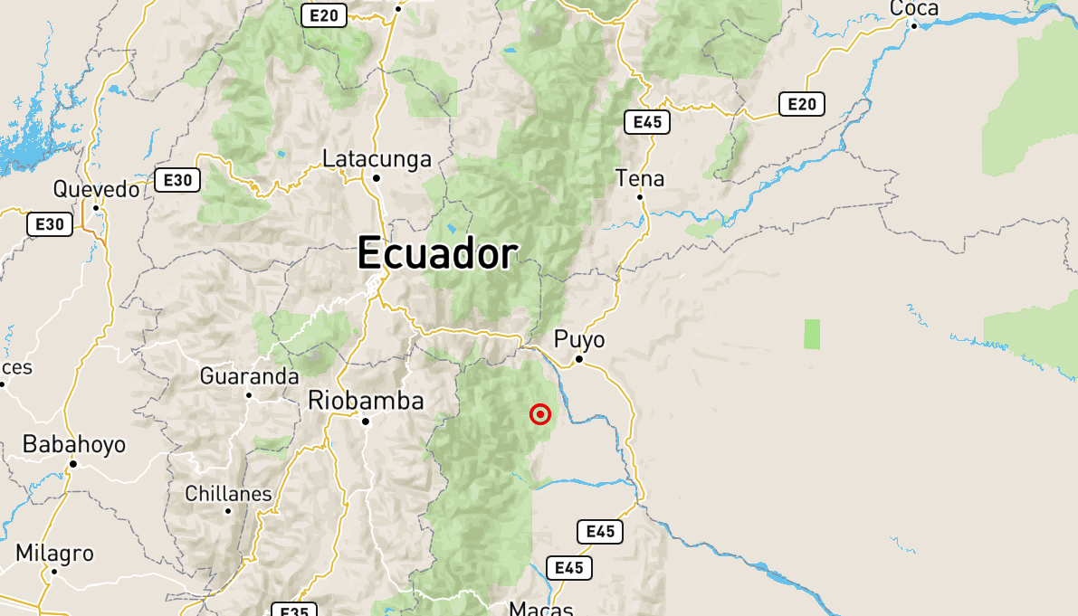 Sismo de 5,5 alertó a la Amazonía de Ecuador, aunque también se sintió en Sierra y Costa