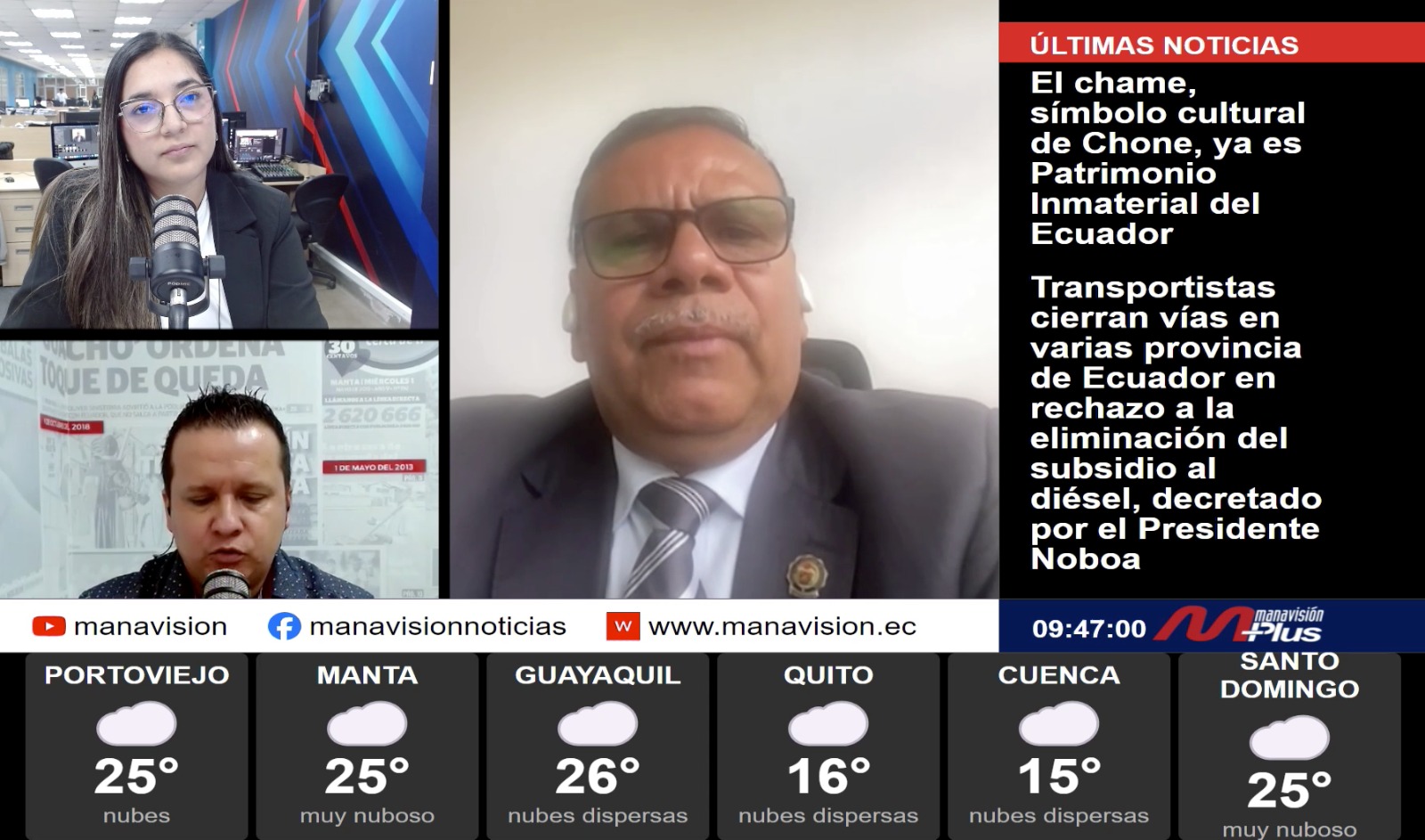 “Sube el diésel, sube la canasta de repuestos y también la canasta básica”, dice presidente de la Federación de Transporte Terrestre de Pichincha