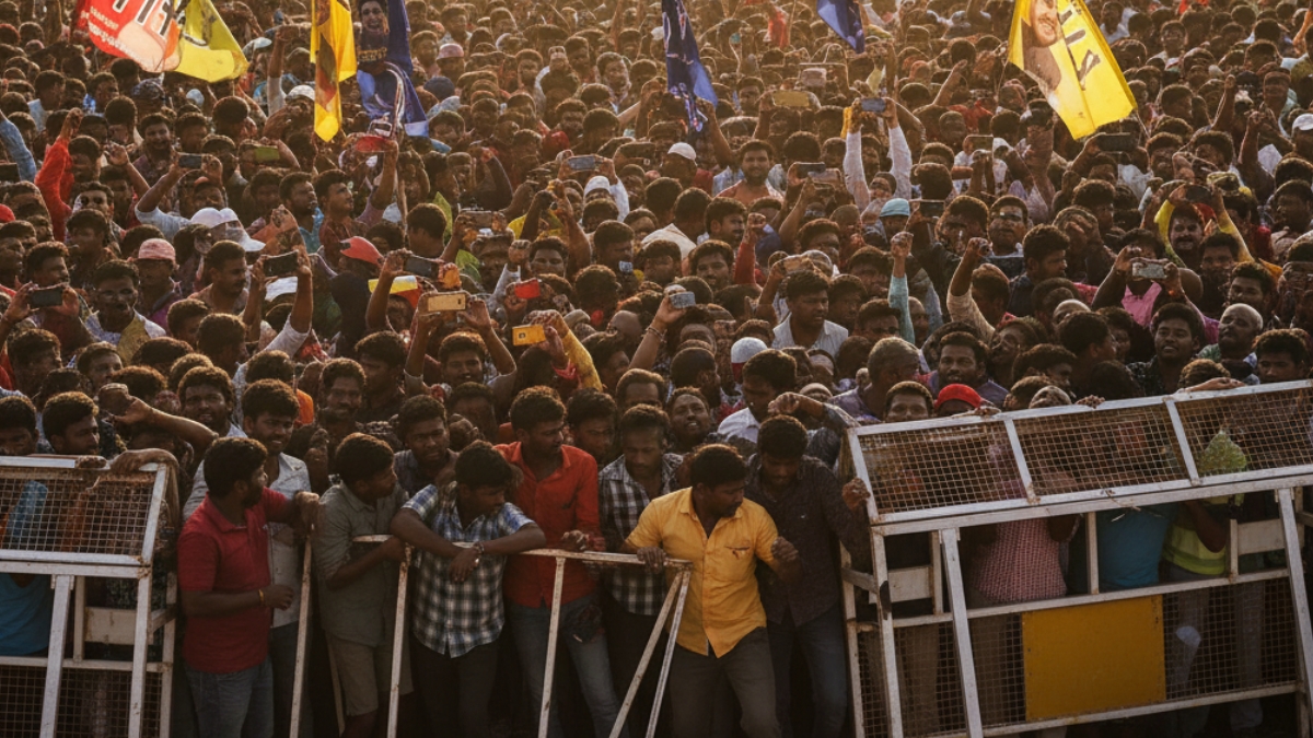 Tragedia en India: una estampida durante un mitin político deja al menos 36 personas fallecidas. (Gemini)