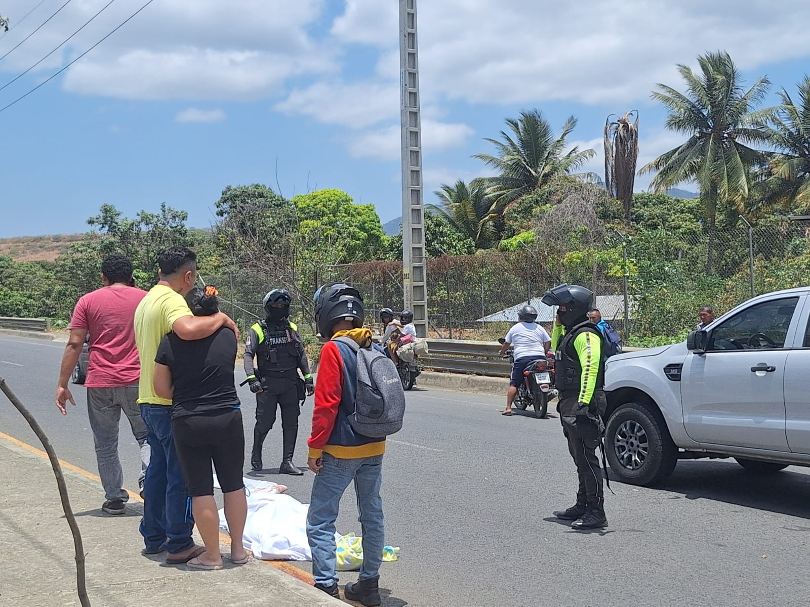 Trágico accidente en Portoviejo cobra la vida de motociclista