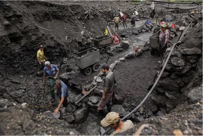 Una mina en Muzo, municipio colombiano en Boyacá. FOTO: Europa Press.