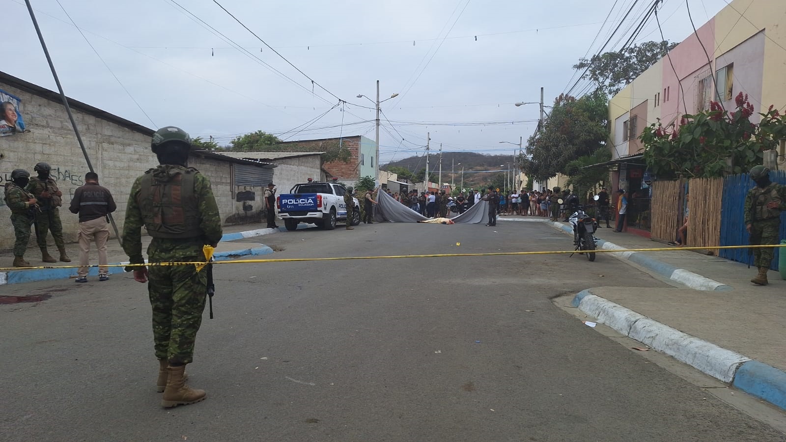 Uno de los últimos asesinatos cometidos en Picoazá se registró el lunes 8 de septiembre.