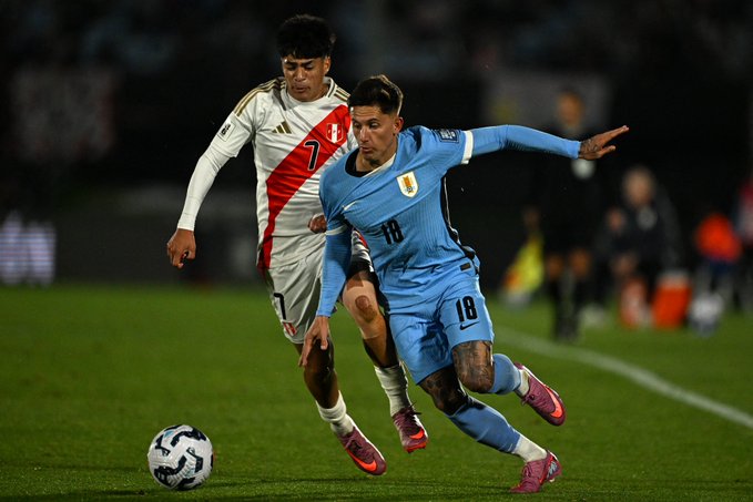 Uruguay goleó a Perú y logró su cupo al Mundial 2026