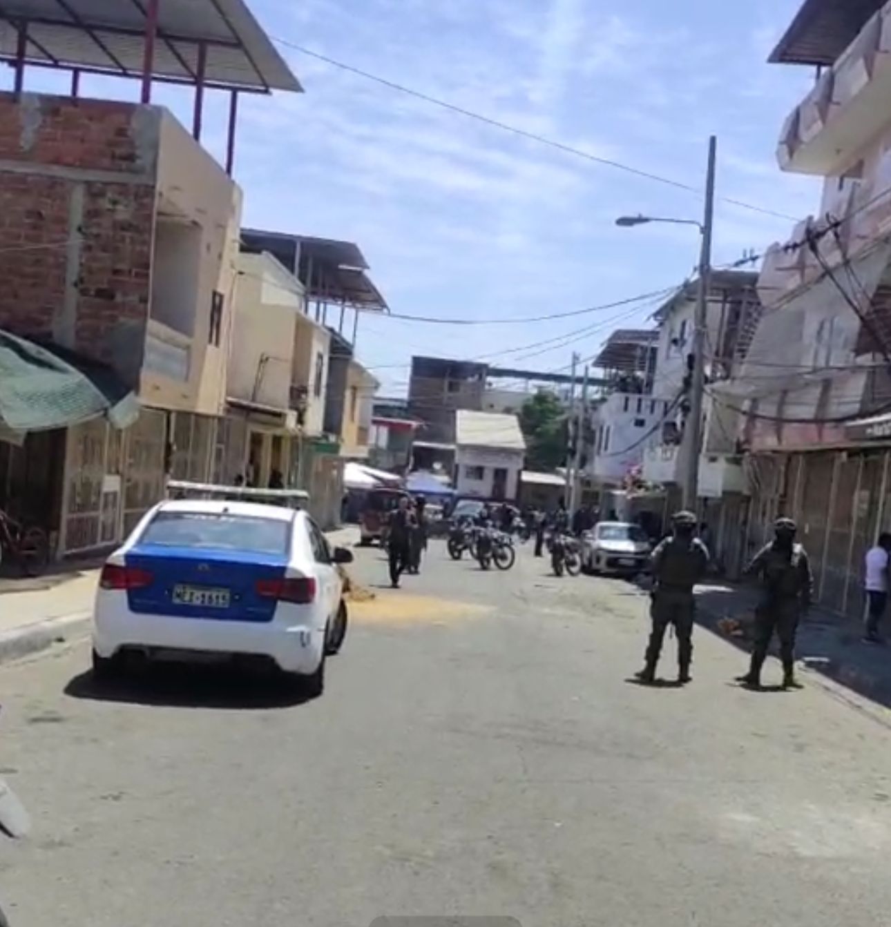 Sicariato en Manta: un muerto y un herido durante velorio en el barrio Rumiñahui