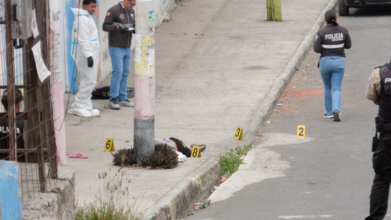 Tres homicidios en la parroquia Eloy Alfaro de Manta marcan una mañana de violencia en Manabí.