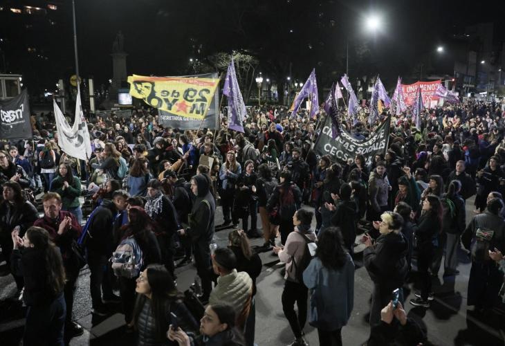 Asesinato de Morena, Brenda y Lara provocó ola de protestas en todo Argentina