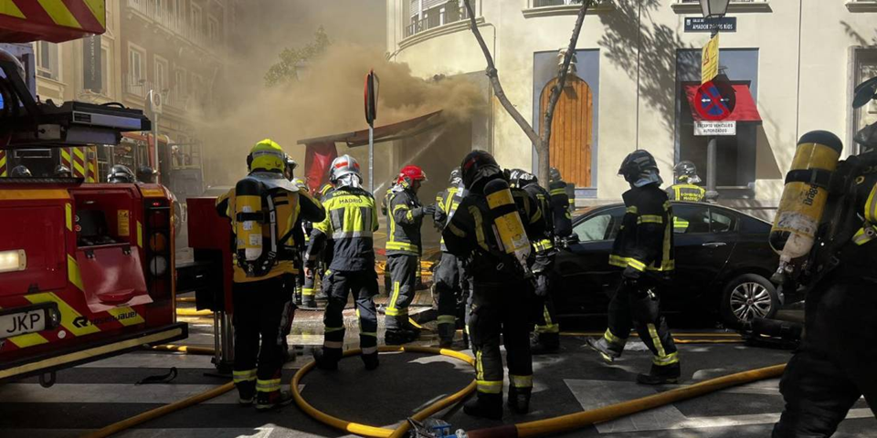 Tragedia en Madrid: así quedó el restaurante El Ñaño tras incendio y explosión
