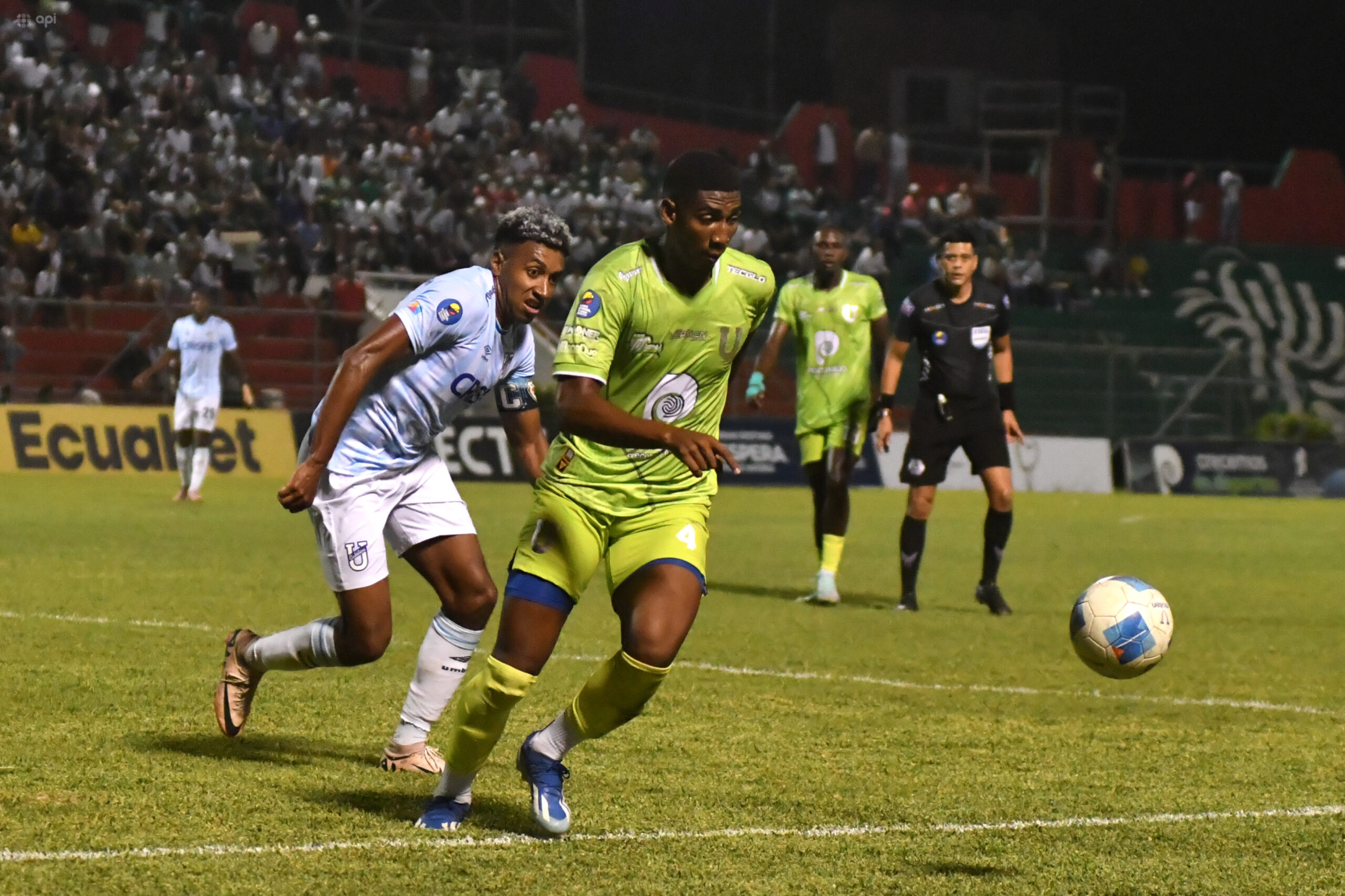 Liga de Portoviejo se enfrentó a Universidad Católica por los octavos de final de la Copa Ecuador, en el estadio Reales Tamarindos