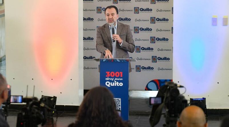 Alcalde de Quito alerta sobre problemas financieros de municipios por falta de transferencias