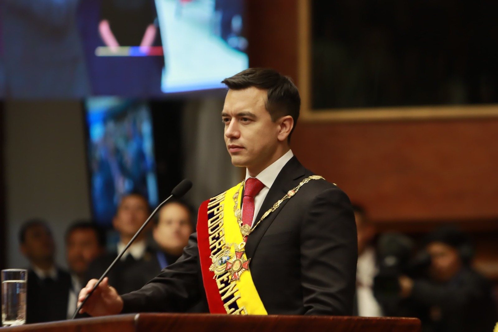 Daniel Noboa decreta estado de excepción en 10 provincias por paro nacional