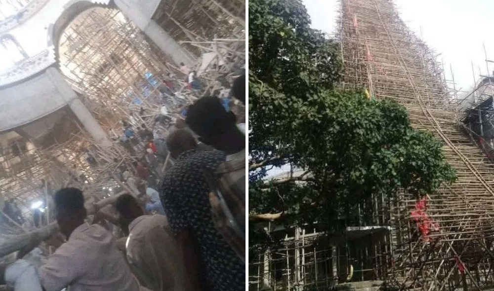 Derrumbe de varios andamios en una iglesia en Etiopía deja al menos 30 muertos