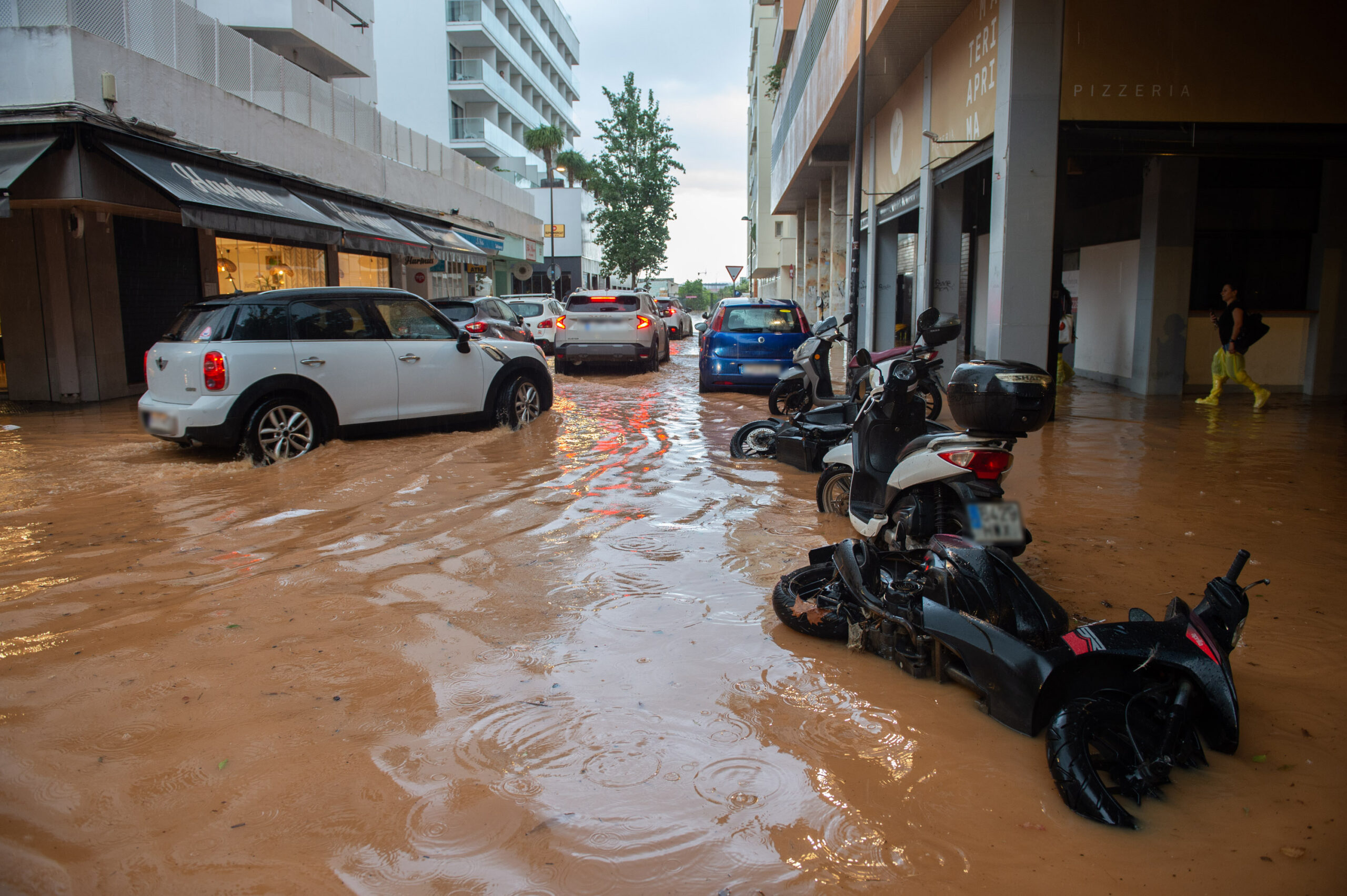 Ibiza y Formentera registran lluvias récord con hasta 254 l/m² en un solo día