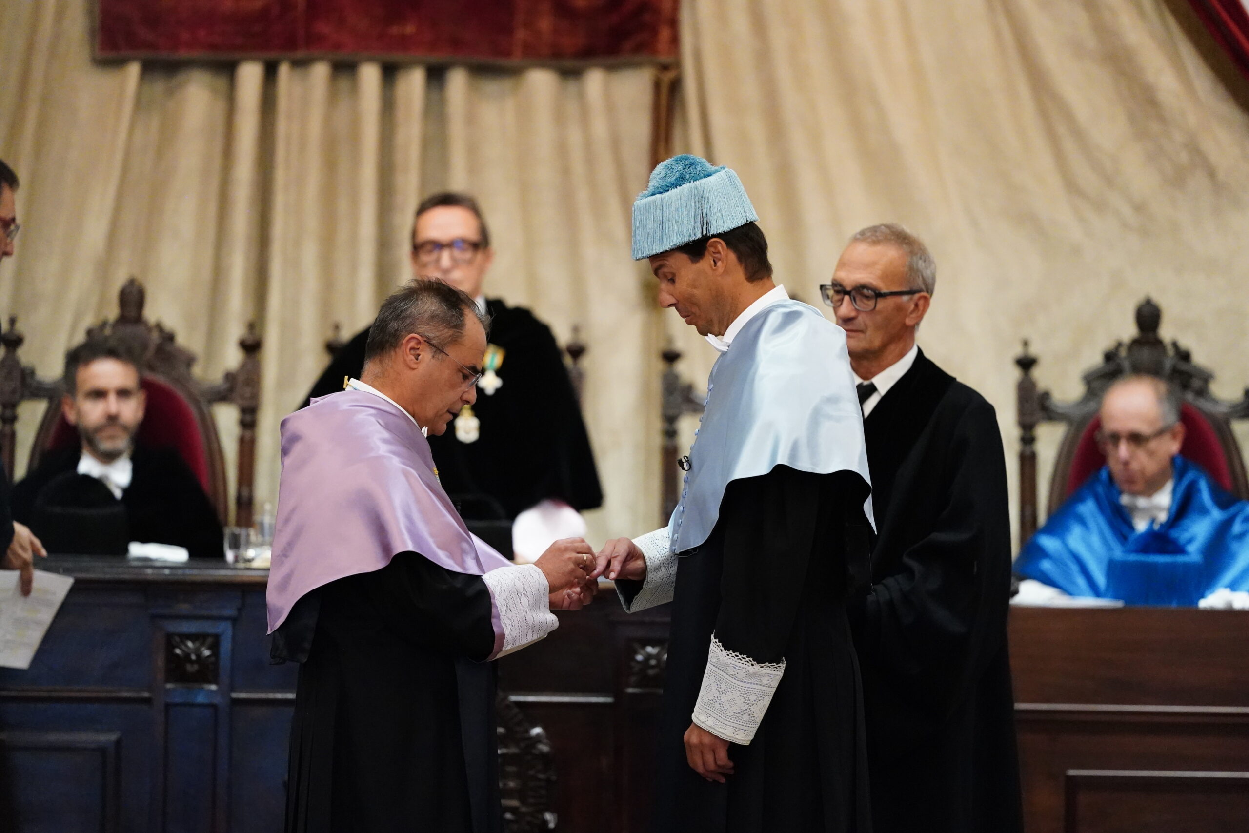 Rafael Nadal se convirtió en el primer deportista con Honoris Causa en la Universidad de Salamanca