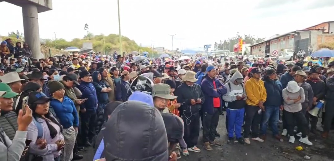 Exalcalde de Guaranda detenido por presunto financiamiento de bloqueos en paro nacional