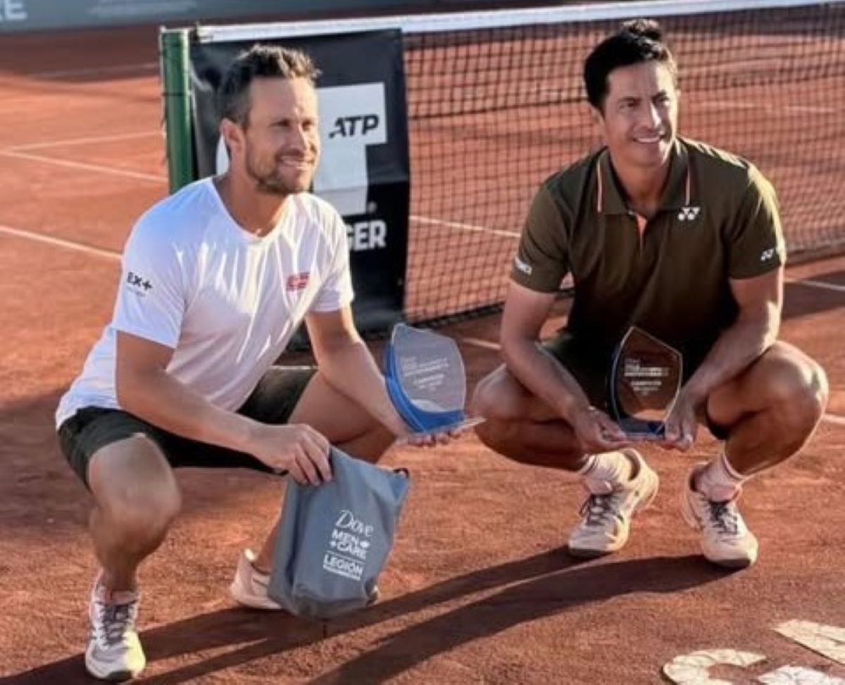 Gonzalo Escobar junto al mexicano Miguel Reyes Varela logró el título en dobles en el Challenger 75 de Antofagasta..