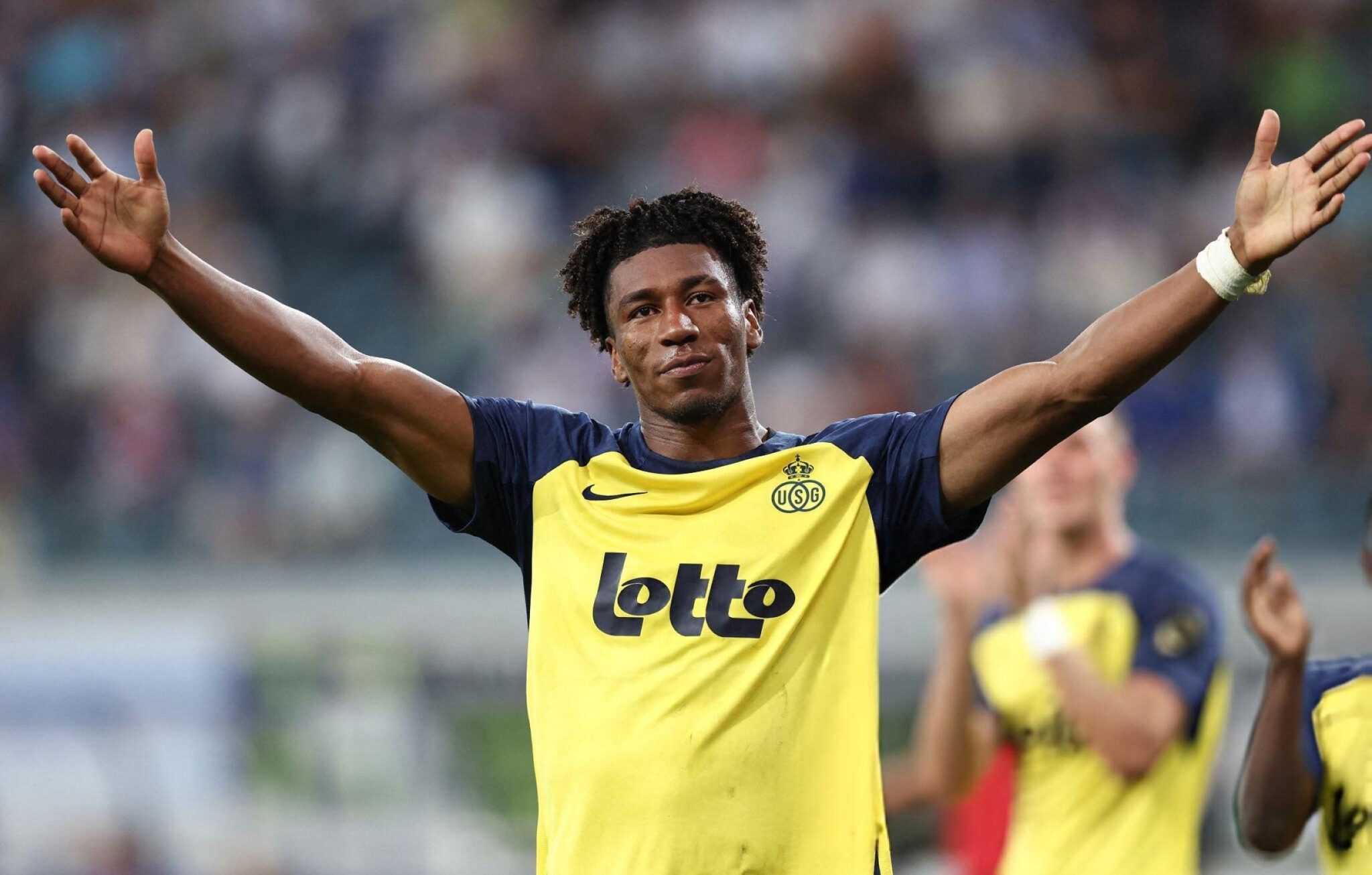 El delantero ecuatoriano Kevin Rodríguez.