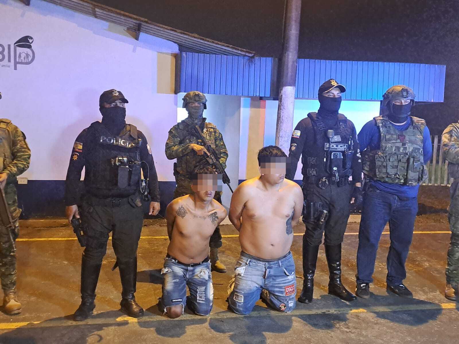 Incautan armamento en operativo conjunto en la cooperativa 14 de Febrero, Santo Domingo