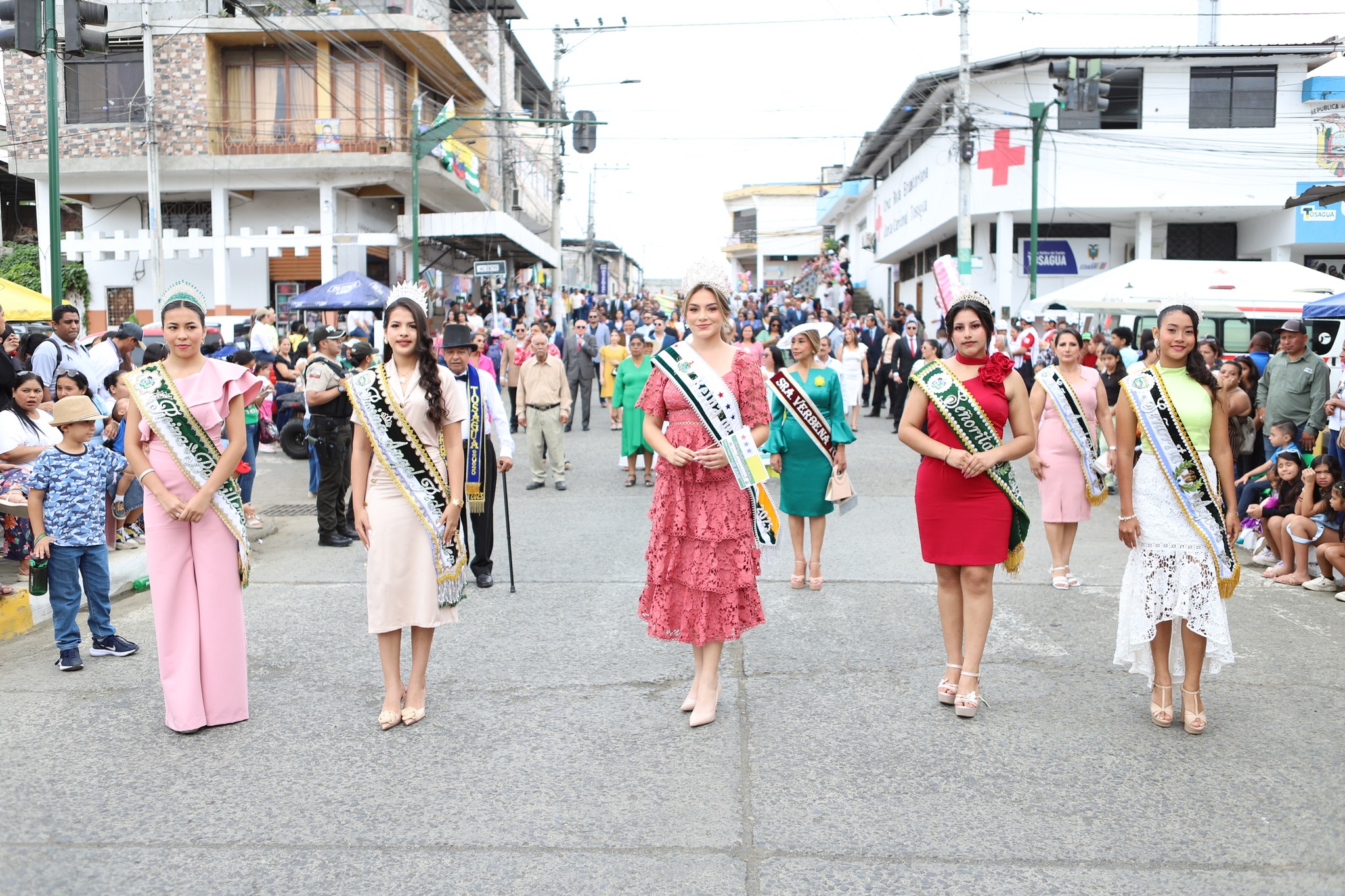 La belleza también estuvo presente e nlas jornadas de celebración.