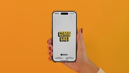ONCE presenta ComicCast, la app que transforma los cómics en audio para personas con discapacidad visual.