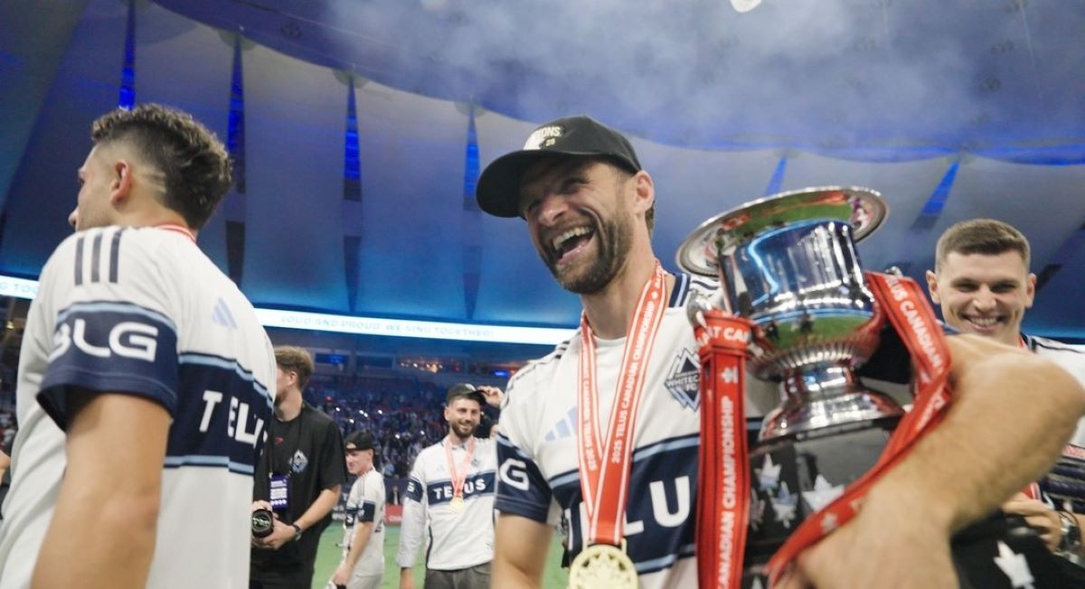 Thomas Müller alcanzó 35 títulos en su carrera tras ganar el Campeonato Canadiense con Vancouver Whitecaps