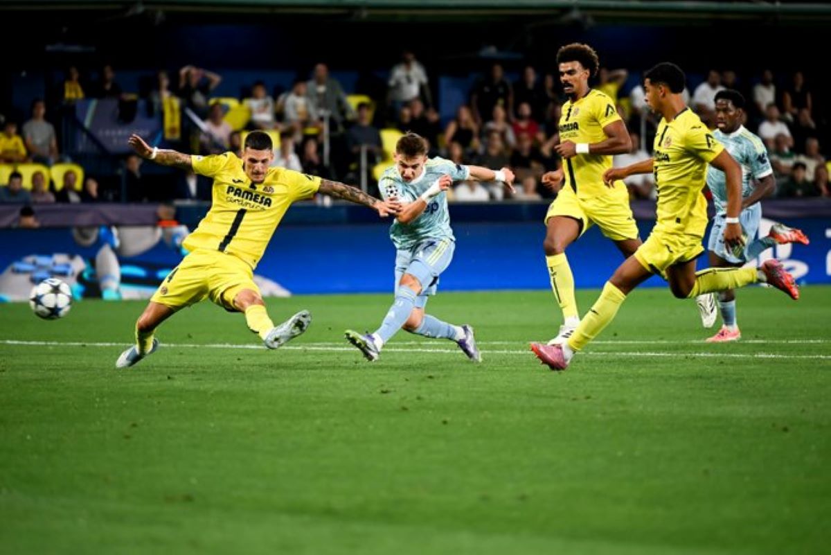 Villarreal y Juventus igualaron 2-2 en la segunda fecha de la Champions League.