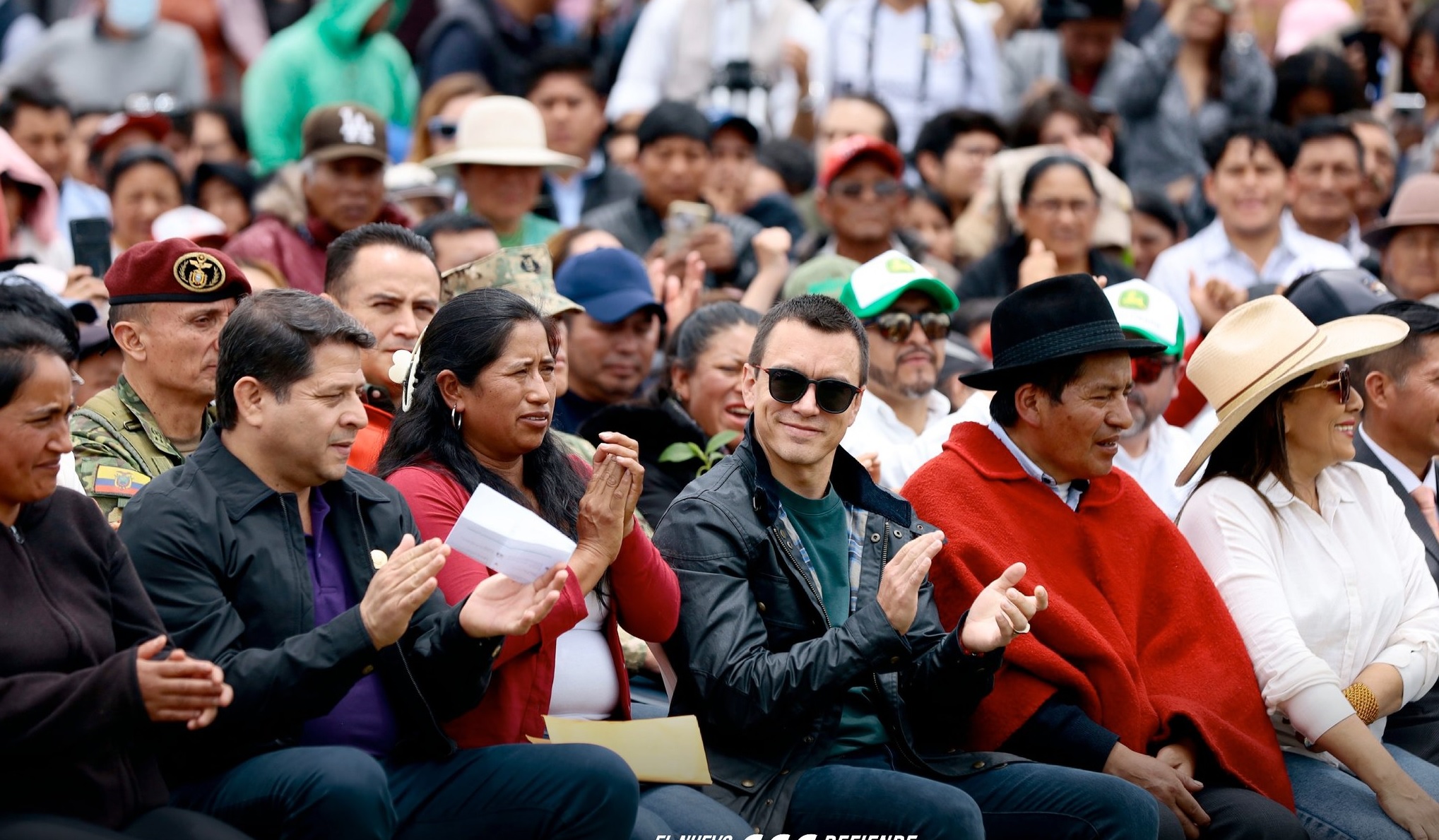 El Gobierno ha priorizado el ‘Bono Raíces’, destinando USD 81,6 millones a 81.630 productores agropecuarios. FOTO: @Presidencia_Ec.