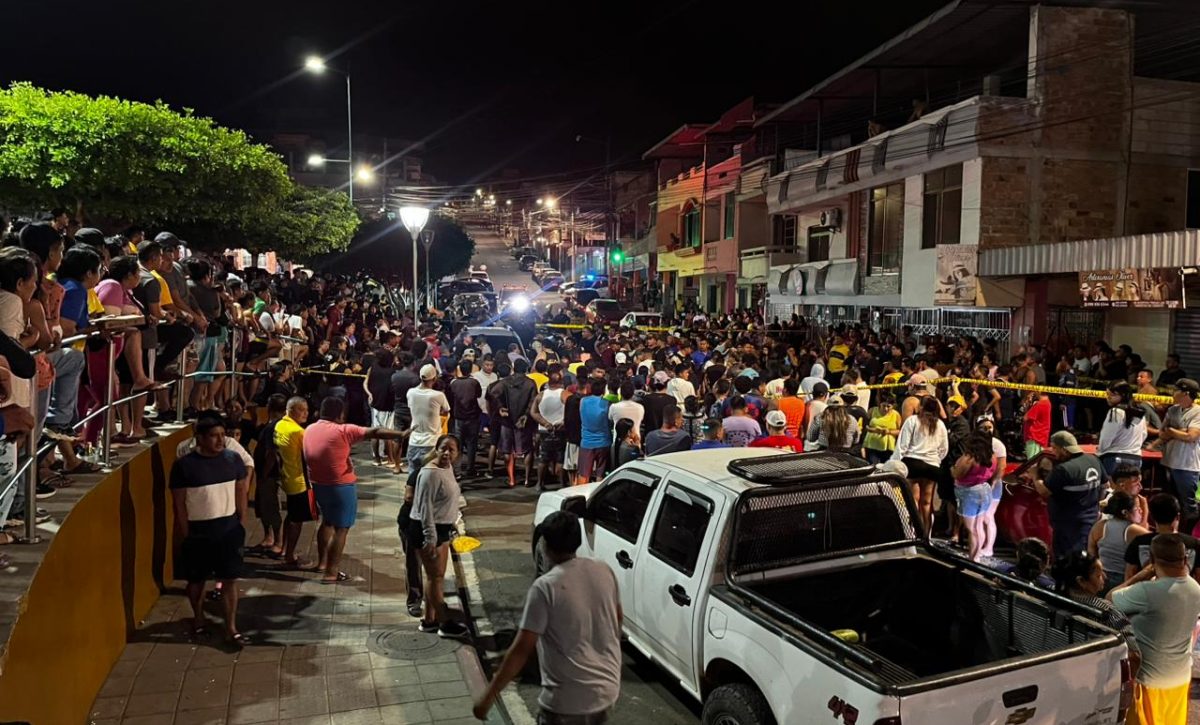 El violento fin de un policía que ya había sido atacado antes en Montecristi, se hallaron cuarenta casquillos.