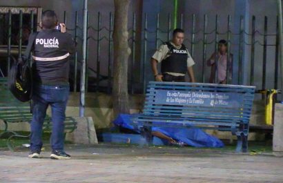 Adolescente asesinado en un parque de Manta