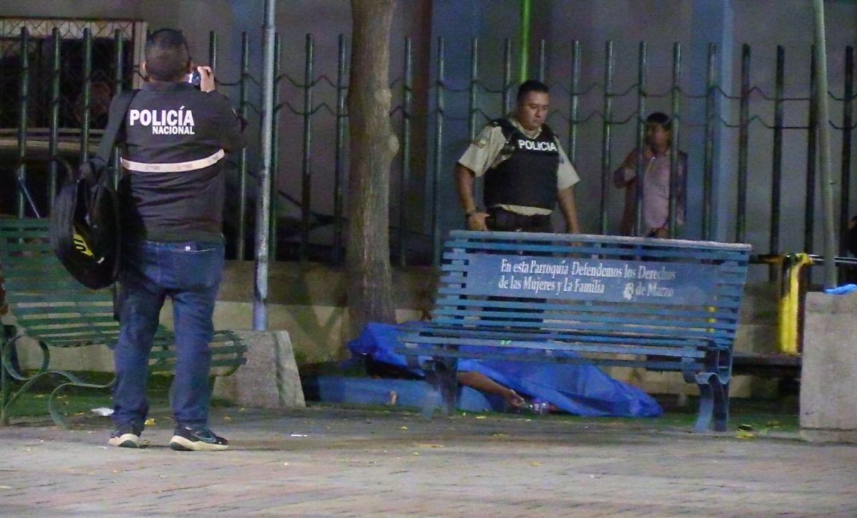 Adolescente asesinado en un parque de Manta