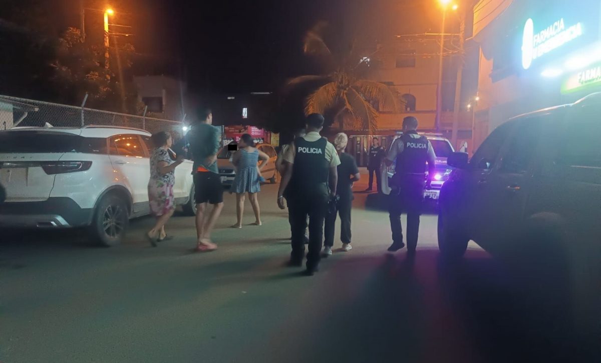 Niño baleado en Manta