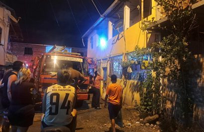 Conato de Incendio en el sector de las Villas 15 de Abril de Portoviejo