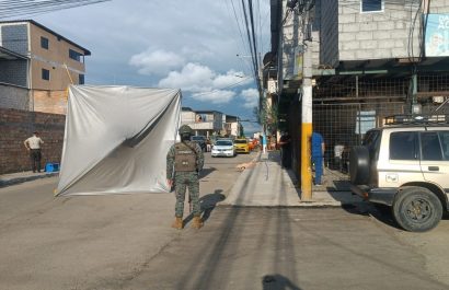 Asesinato con fusil en el barrio Santa Martha de Manta