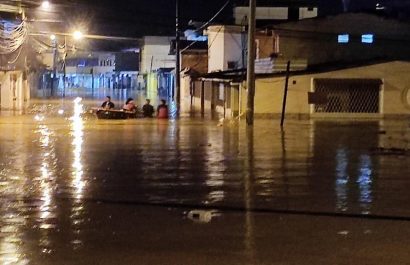 Inundación en Santa Ana