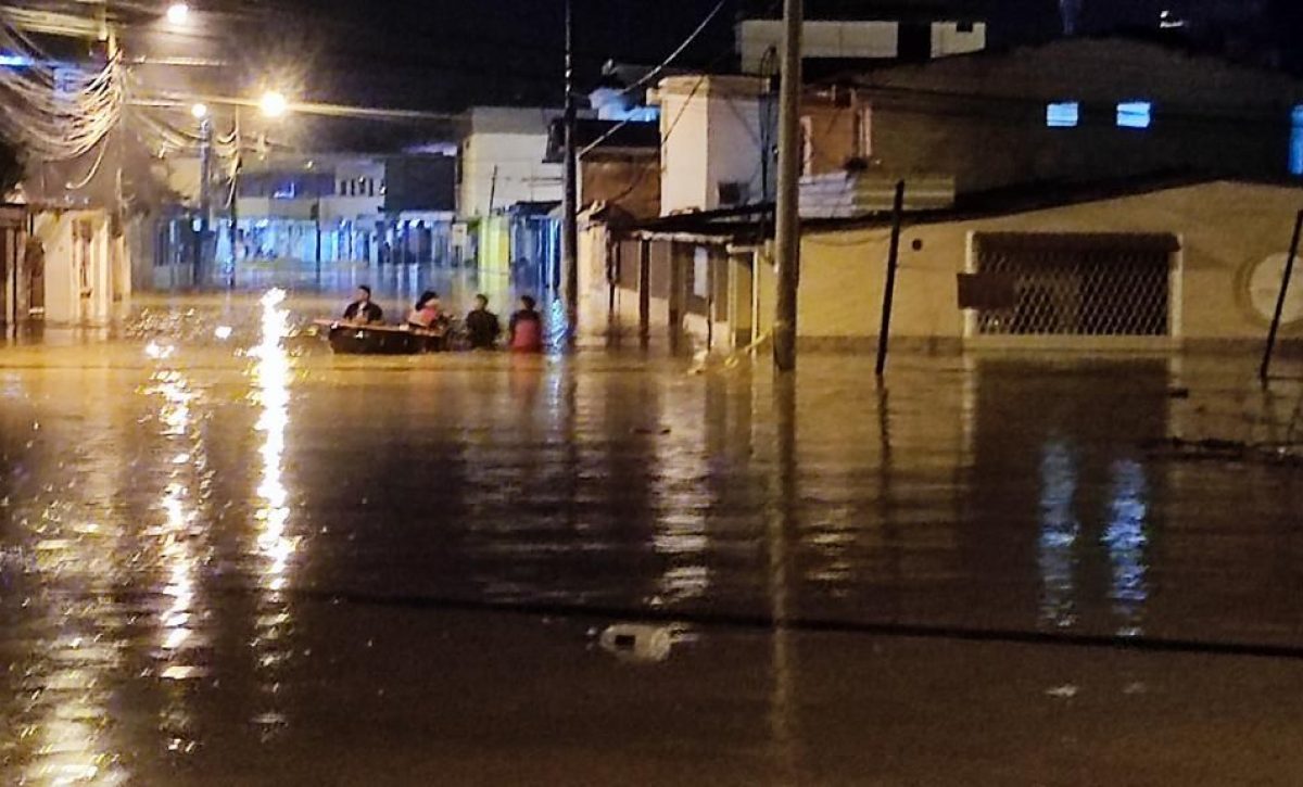 Inundación en Santa Ana