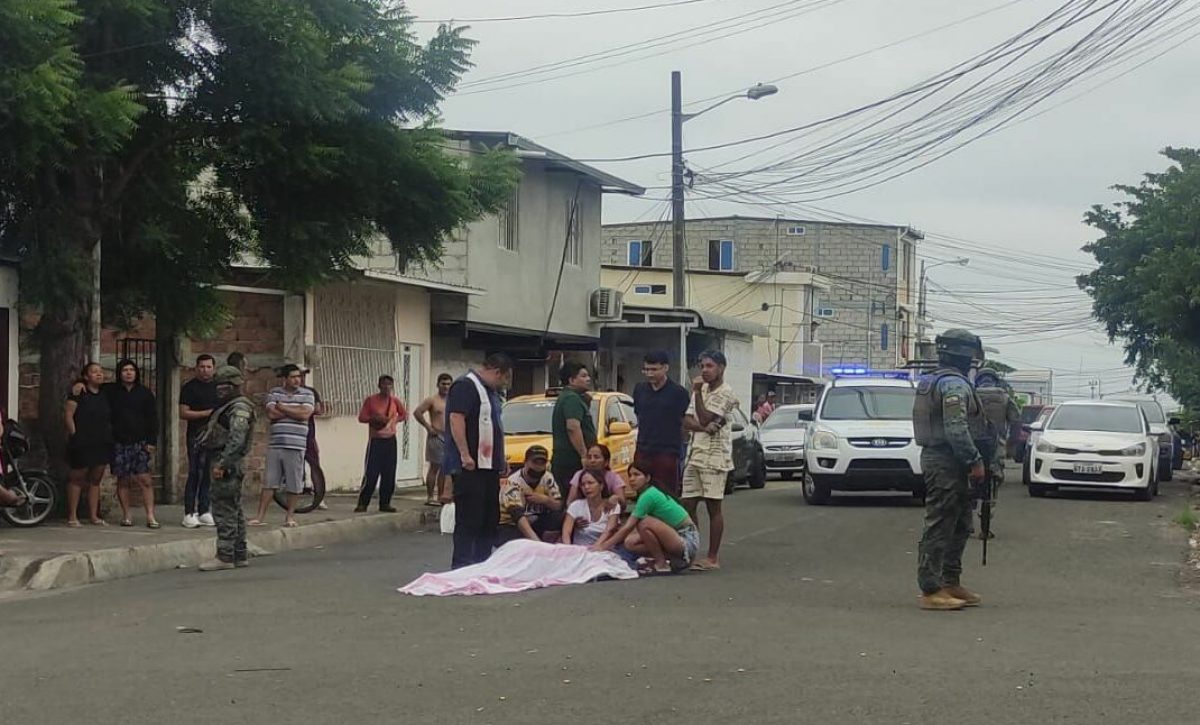Doble crimen en la parroquia Eloy Alfaro de Manta