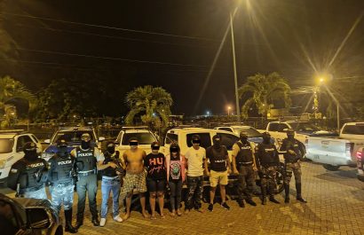 Capturan a cinco extorsionadores