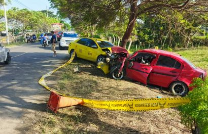 Un accidente de tránsito registrado en el cantón Chone, en la provincia de Manabí