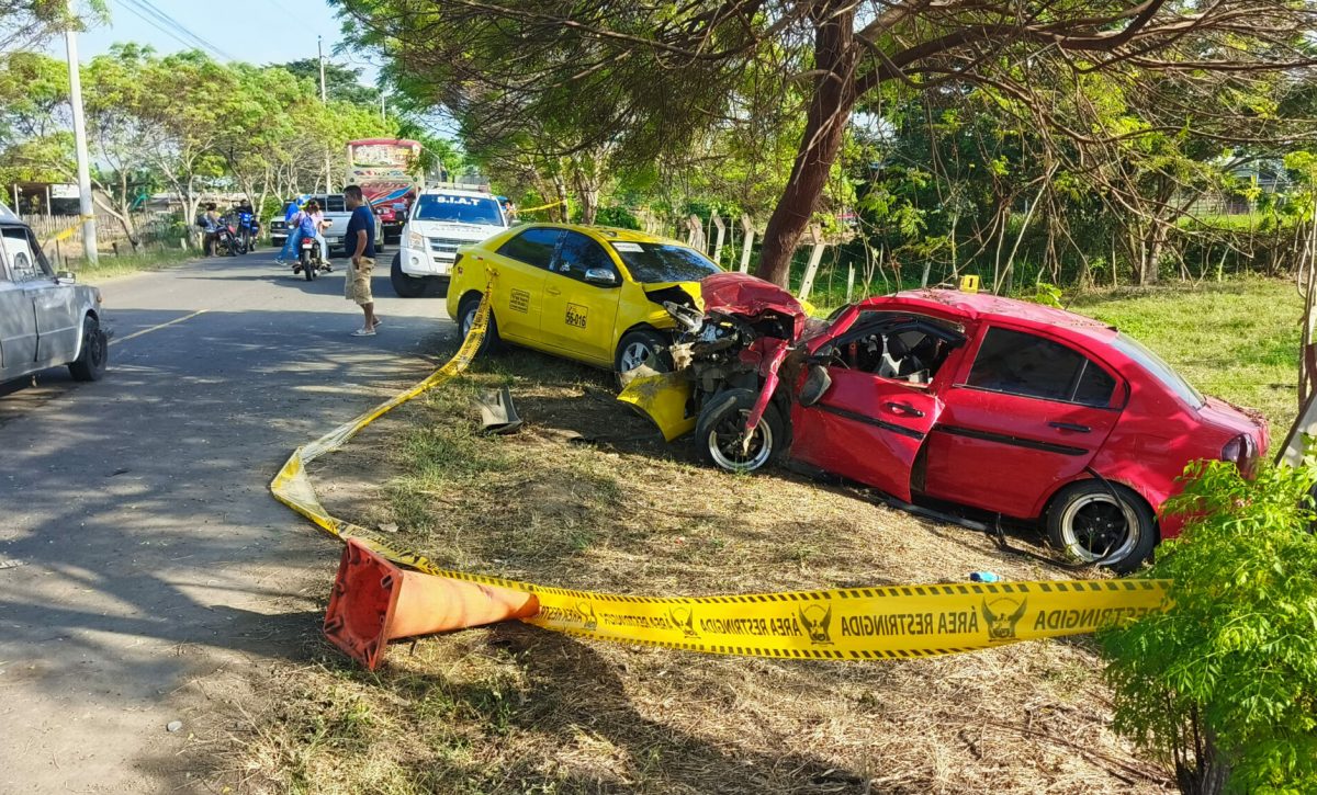 Un accidente de tránsito registrado en el cantón Chone, en la provincia de Manabí