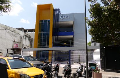 La nueva edificación ubicada detrás del Palacio Municipal
