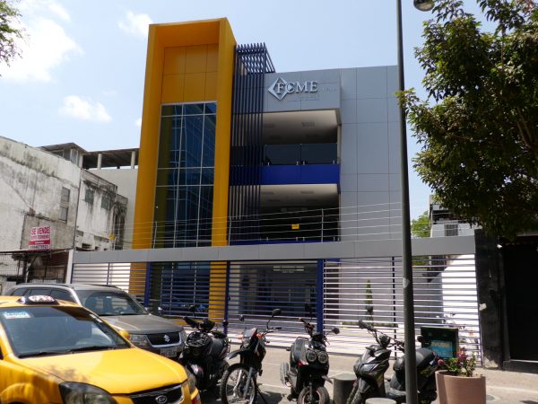 La nueva edificación ubicada detrás del Palacio Municipal