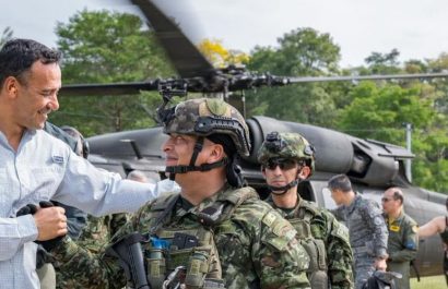 El ministro de Defensa de Colombia, Pedro Sánchez