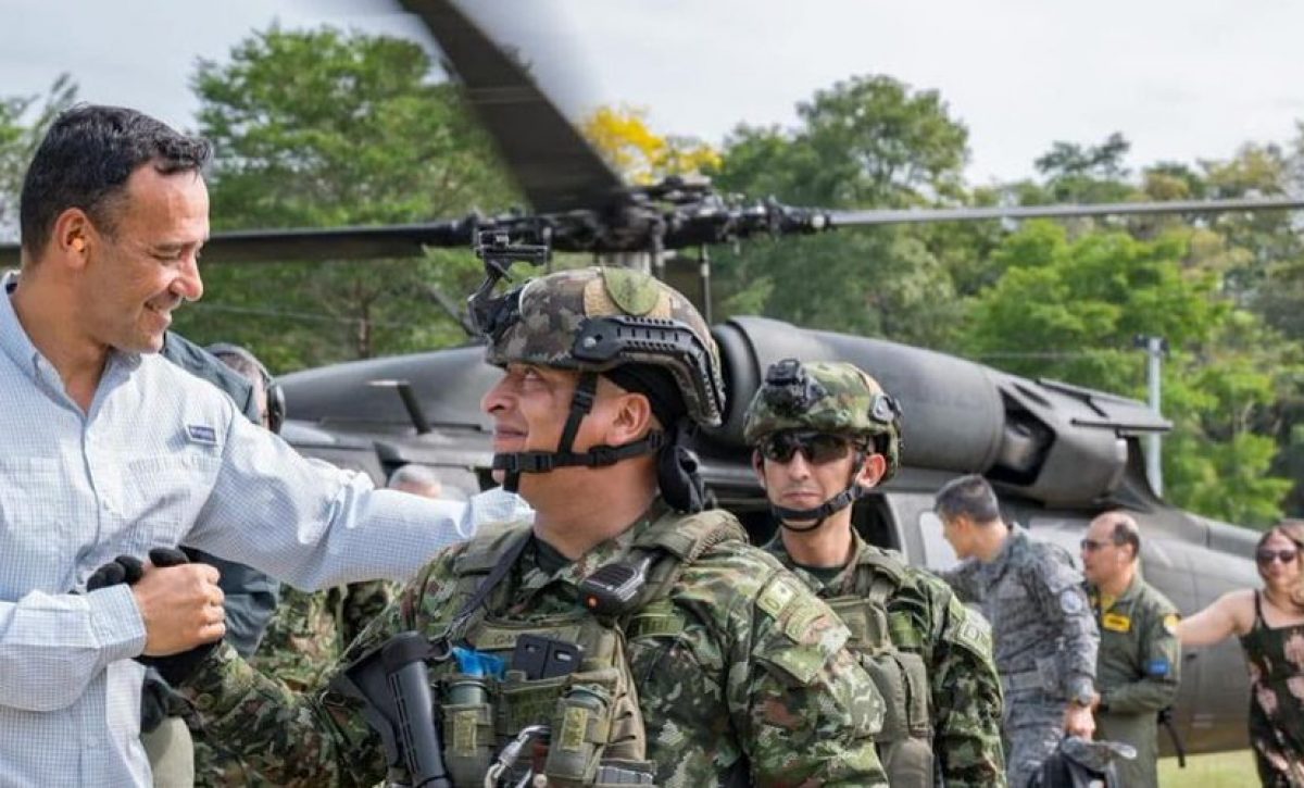El ministro de Defensa de Colombia, Pedro Sánchez