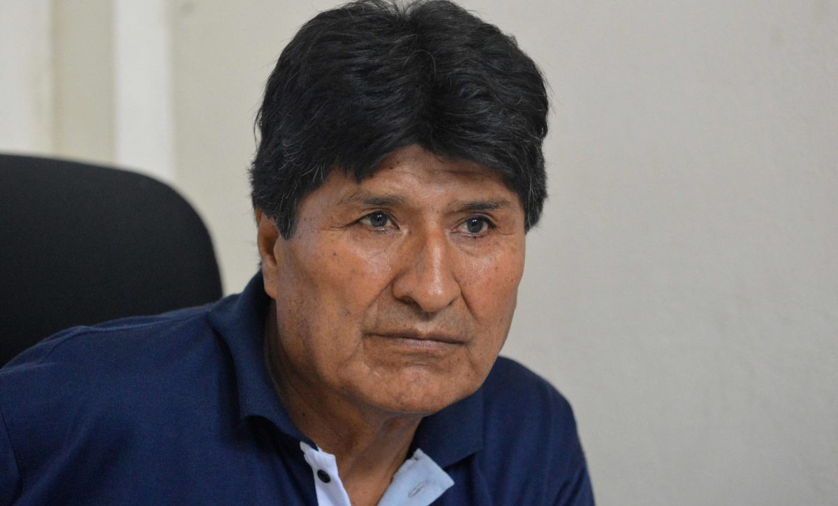 El expresidente de Bolivia, Evo Morales.