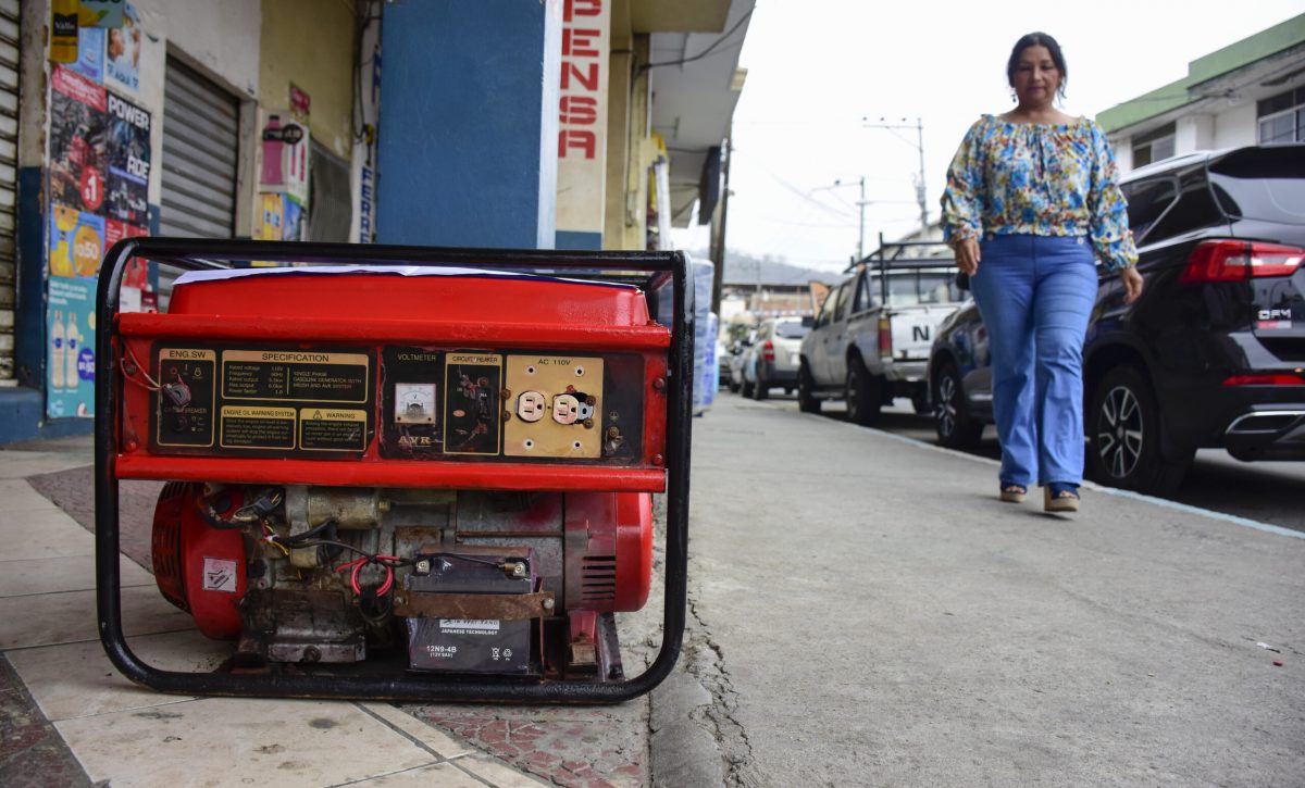 apagones, Ecuador, generador, crisis energética