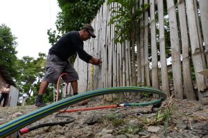 Deslizamiento activo impide restablecer el servicio normal de agua en Libertad 2 y Miraflores Alto