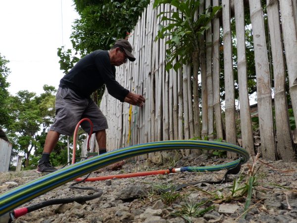 Deslizamiento activo impide restablecer el servicio normal de agua en Libertad 2 y Miraflores Alto
