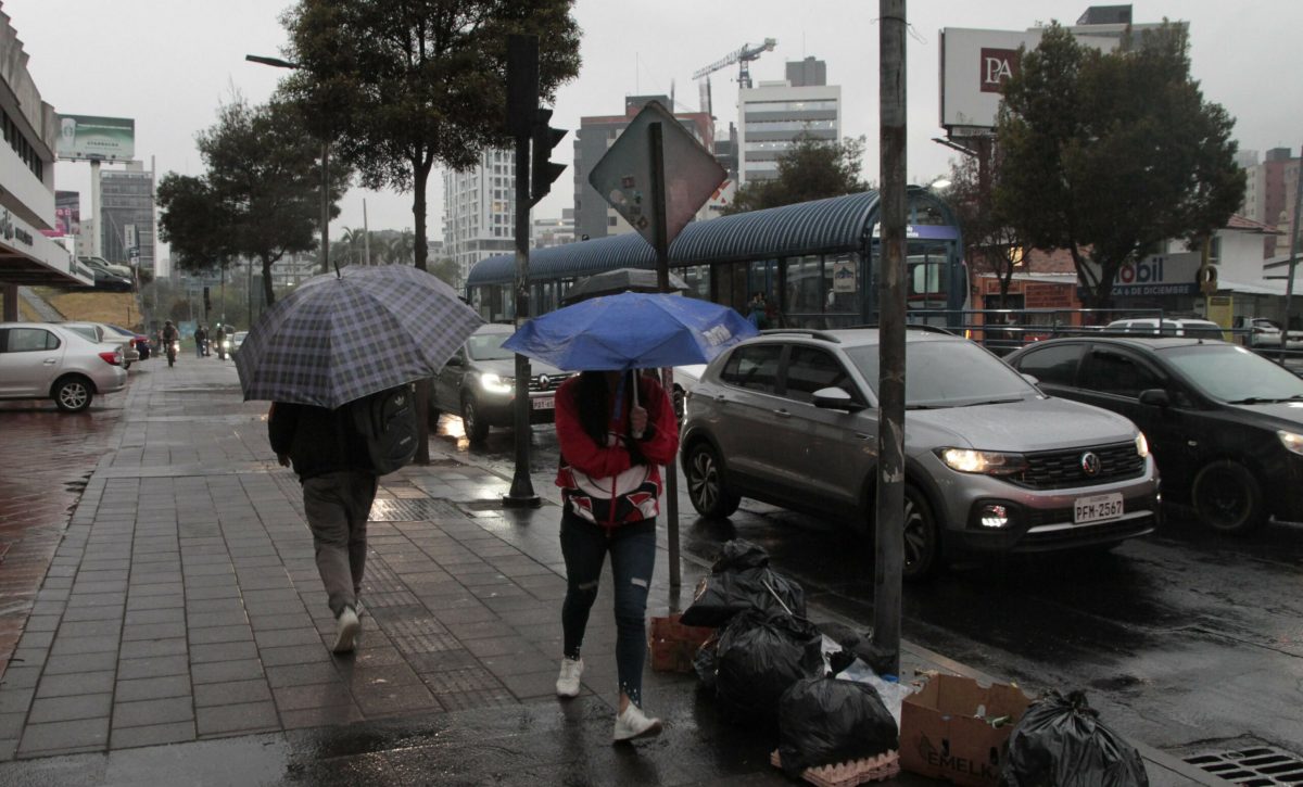 Quito espera lloviznas y clima frío este miércoles 11 de junio