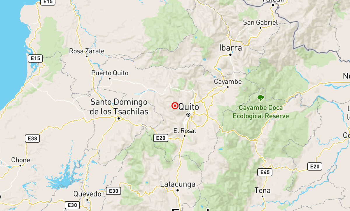 Temblor en Quito