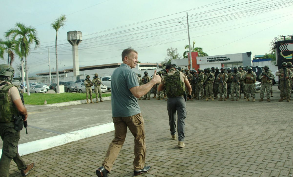 Erik Prince, fundador Blackwater, participó en un operativo en el suburbio de Guayaquil denominado Apolo 13